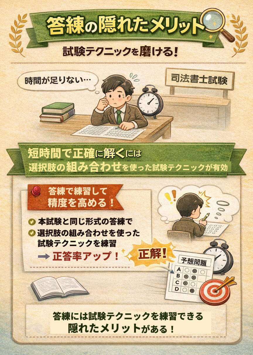 答練の隠れたメリット